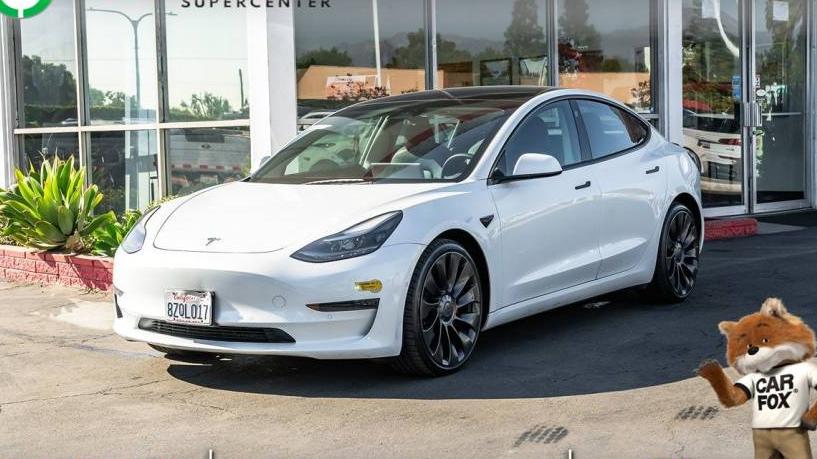 TESLA MODEL 3 2022 5YJ3E1EC4NF142612 image